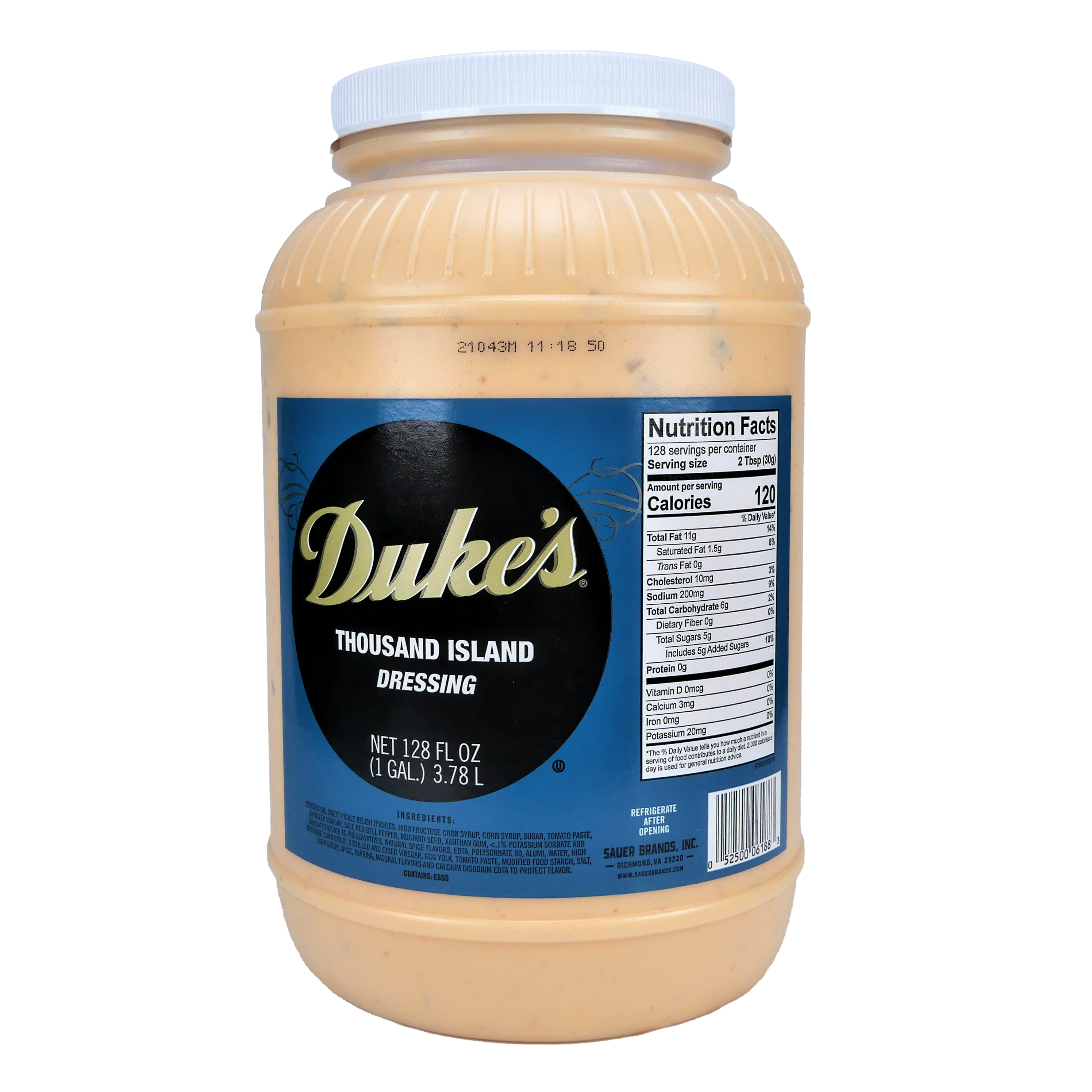 Duke's Thousand Island Dressing – Duke's Food Service Duke's Thousand Island Dressing – Duke's Food Service