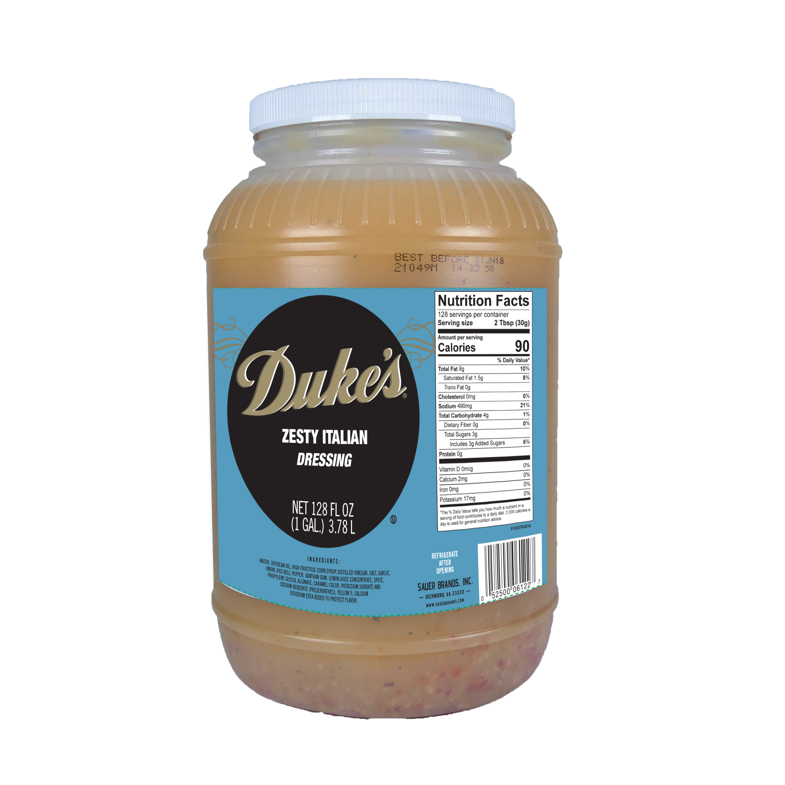 Duke's Zesty Italian Dressing – Duke's Food Service