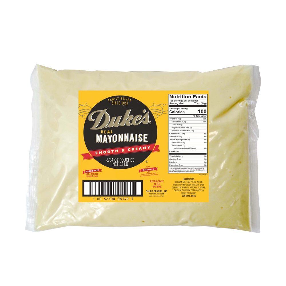 Duke's Real Mayonnaise Pouch (64oz)